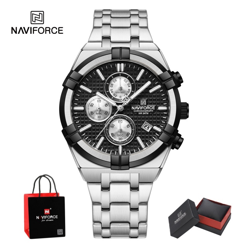 NAVIFORCE Men Quartz Chronogra - Jewelry For Watches review and price