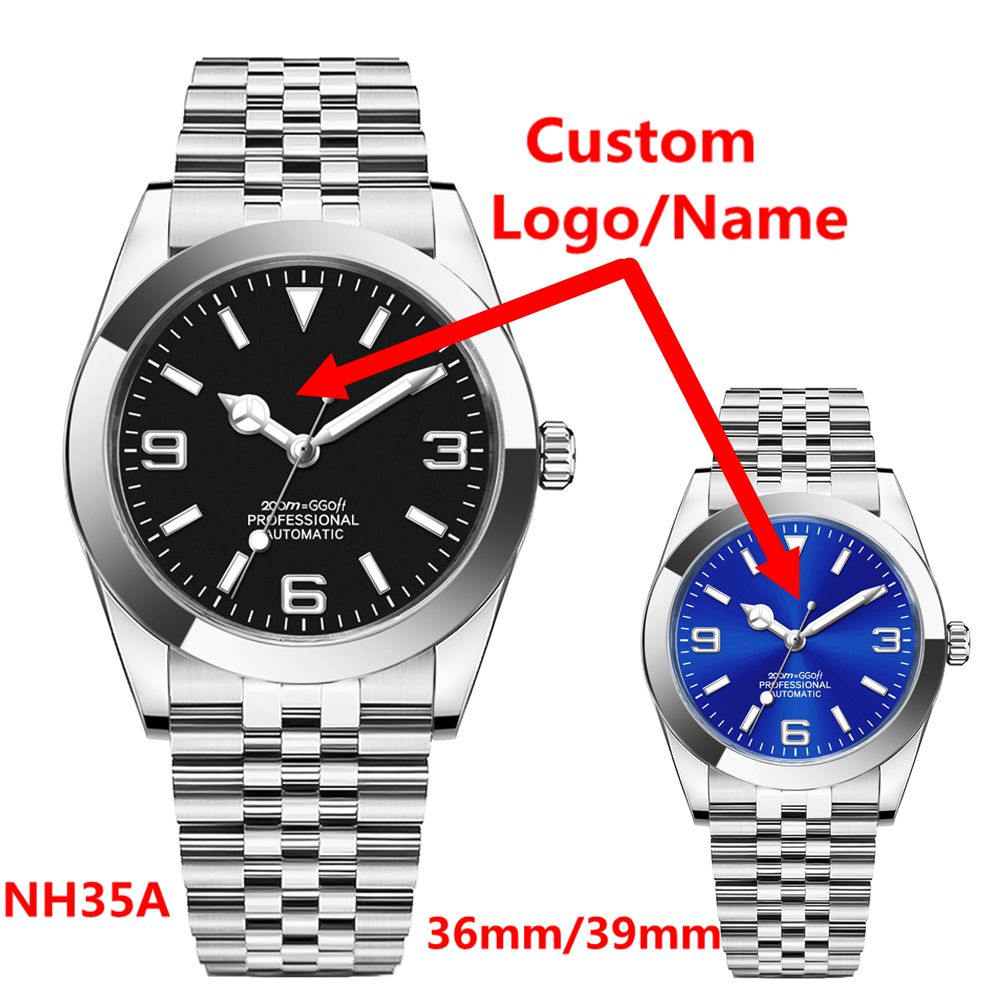 Custom Logo Luxury NH35 Watch  - Jewelry For Watches review and price
